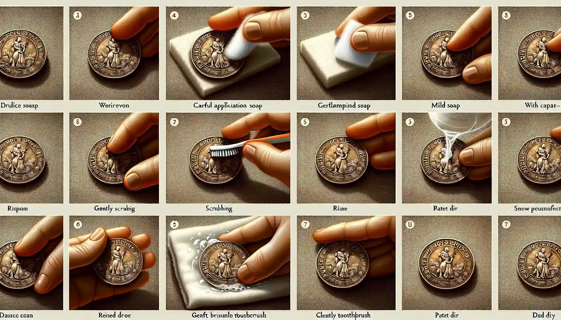 Step-by-Step Approach to Preserving Antique Coins