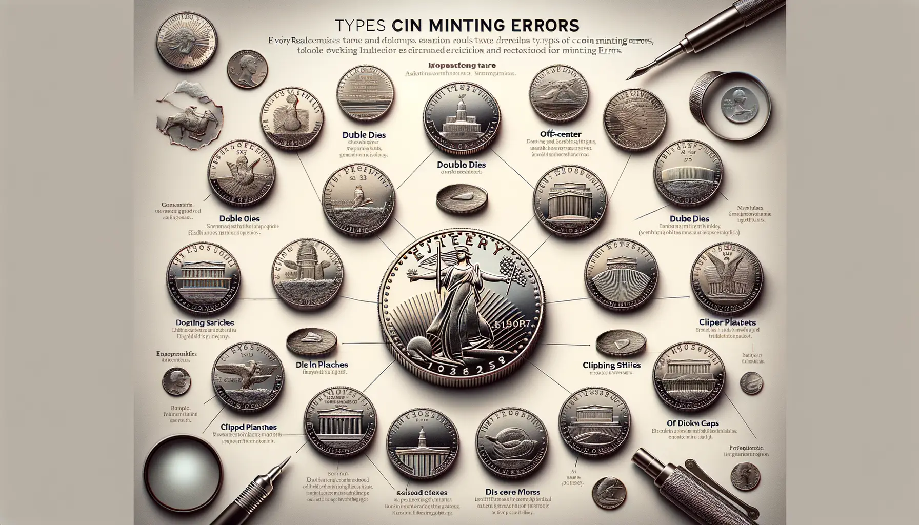 Identifying Rare Coin Minting Errors and Their Value