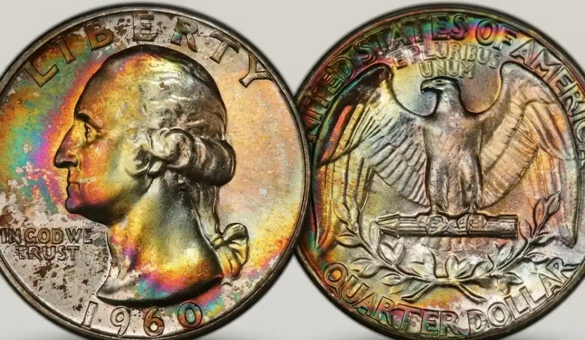 1960 Quarter Value in Mint vs Circulated Condition